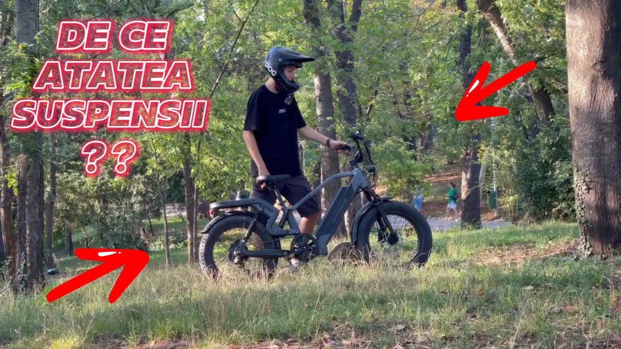 PRIMA BICICLETA cu 6 SUSPENSII - G-FORCE RS - YouTube