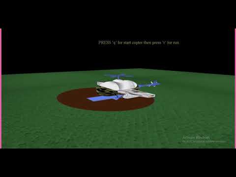 OpenGL Project- Flying Helicopter