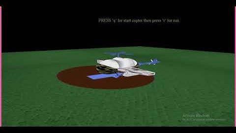 OpenGL Project- Flying Helicopter