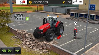Fs 18 Wall Broke 😱 ! Farming Simulator 18 Seeds Sowing  Gameplay :- Timelapse  #fs18