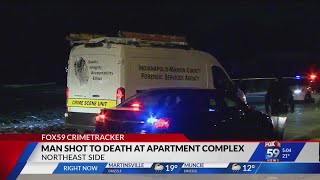 Man found shot to death at apartment complex