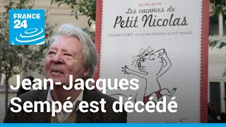 Le dessinateur Jean-Jacques Sempé, père du 