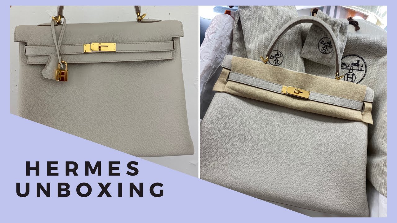 UNBOXING MY FIRST HERMES HANDBAG