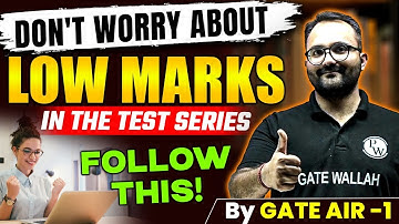 How to Deal With Low Marks in GATE 2024 Test Series | Follow These Insider Tips💯