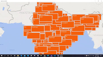 I created a custom pushpin for UWP MapControl