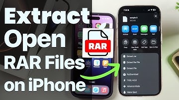 How to Extract RAR Files on iPhone and Open Rar Files on iPhone or iPad for FREE?