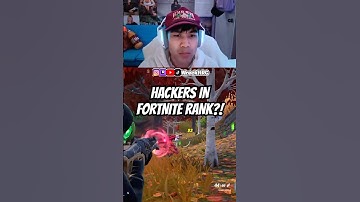 HACKERS IN FORTNITE RANK?!