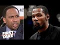 Stephen A. LOSES IT over Kevin Durant possibly playing in the 2020 Tokyo Olympics | First Take