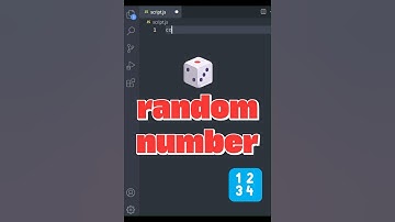 🎲 Generate Random Numbers Easily in JavaScript!  #coding #javascript