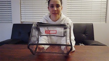 Rough Enough Large Clear Toiletry Bag RE8201