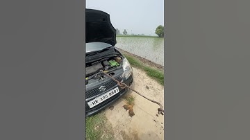 Car stuck in mud😱#shorts #trending #car