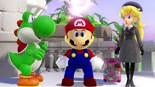 Super Mario Odyssey Movie Walkthrough Part 38 - Mushroom Kingdom Completed