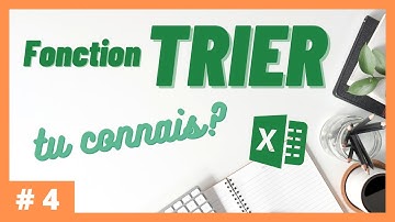 #4 - Tu connais la fonction TRIER? | Excel