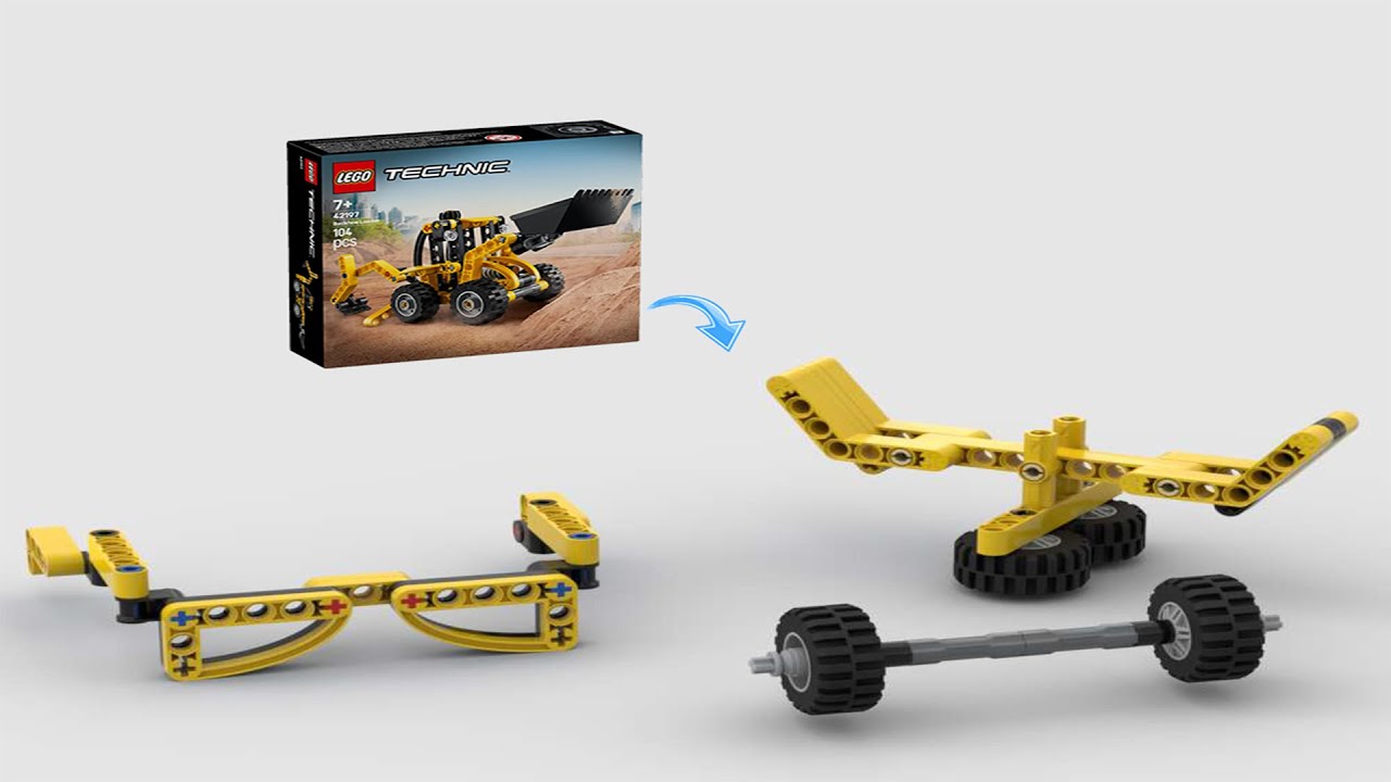 LEGO Technic When the imagination has run out, but the hands still