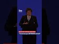 Milei, pensando en Argentina: "Hay que DEFENDER A ISRAEL"