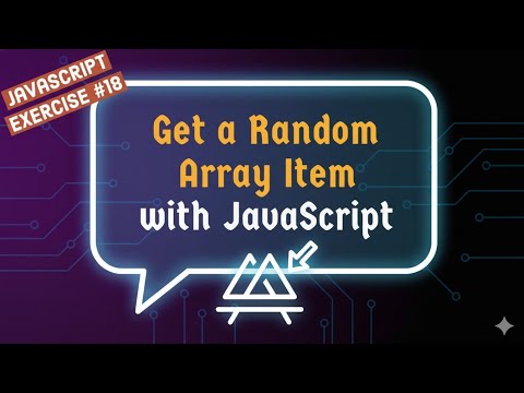 Get A Random Array Item With JavaScript !