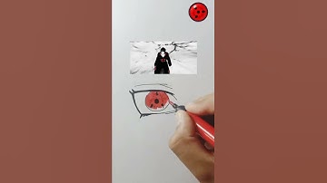 Sharingan drawing#anime #itachi #sasuke #drawing #art