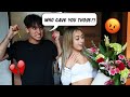 Another guy bought me flowers prank bad idea