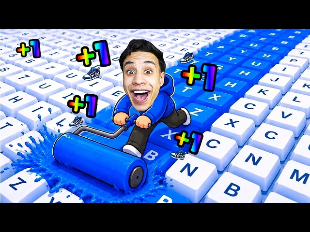لوّنت عالم  الكيبورد في روبلوكس! 😱