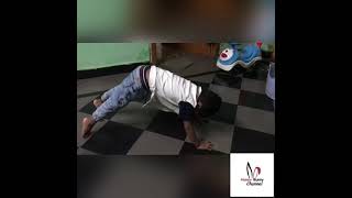 Yoga Challenge Push Up Challenge Kid Push-Up Challenge At Age 3Years By Honey