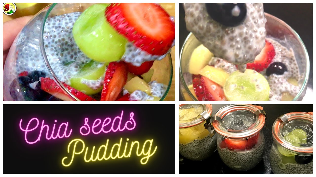 Chia seeds pudding Fruity Chia Pudding for Healthy Weight Loss