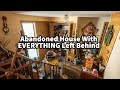 Abandoned House With EVERYTHING Left Behind | Abandoned Time Capsule House