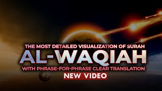 Surah Waqiah NEW VISUALIZATION, full  (سورة الواقعة), Captivating Quran Video