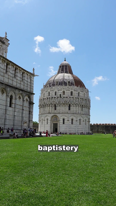 5 PLACES TO VISIT IN PISA, ITALY 🇮🇹 #shorts