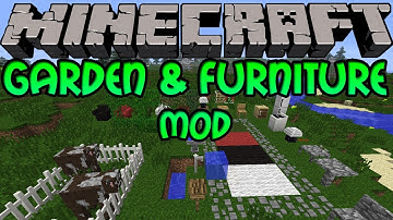 Minecraft Mods - Garden/Furniture Mod! Aesthetic Awesomeness! [1.5.1]