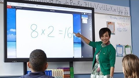 Interactive Flat Panel Display |  IFPD | 75inch , inbuilt OPS | Whiteboard | screen share | IR Touch