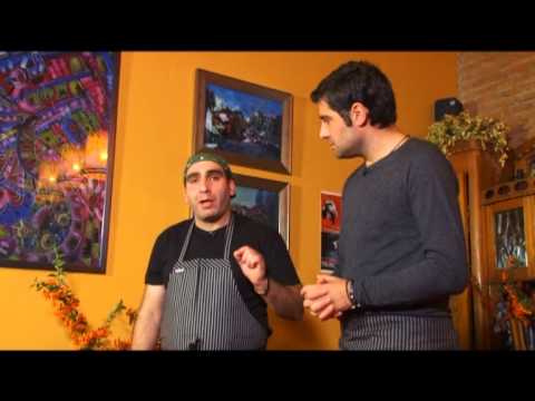 ქათმის სალათი ფორთოხლის სოუსით