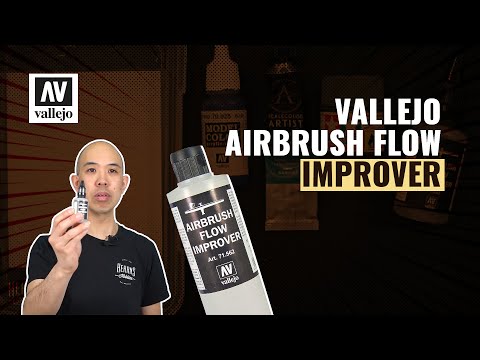 Vallejo  Airbrush Flow Improver For Brush Painting Tutorial