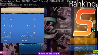 β
7.54 Sample Epsilon 95.06%