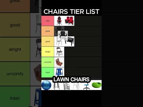 Chairs Tier List