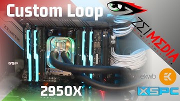 Liquid cooling AMD 2950X Threadripper