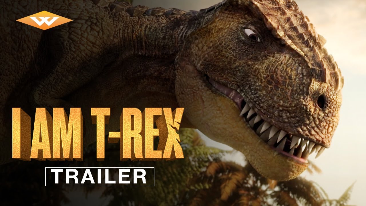 I AM T-REX Official Trailer  Animated Family Movie 