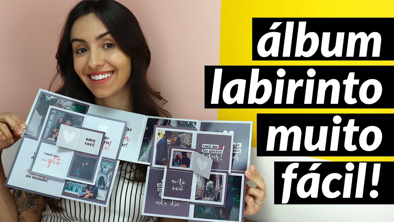 Álbum criativo e fácil de fazer para o Dia dos Namorados