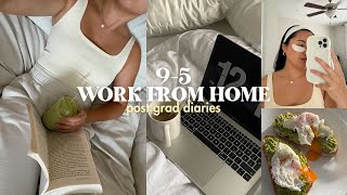 WORK FROM HOME VLOG: 9 to 5 day in my life, marketing, work-life balance, q&#39;s about landing a job!