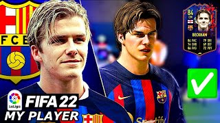 DAVID BECKHAM SIGNS FOR BARCELONA!!🔥🇪🇸 - FIFA 22 Beckham Player Career Mode EP6