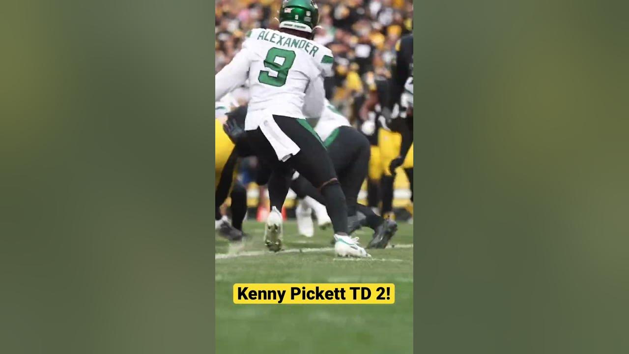 HIGHLIGHT Kenny Pickett's second rushing touchdown vs. Jets 