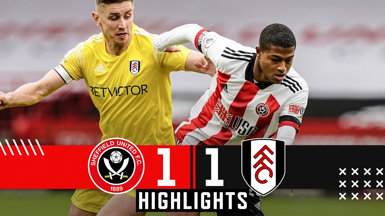 Sheffield United 1-1 Fulham | Premier League Highlights Sharp point on Brewster debut. - YouTube