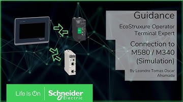 EcoStruxure Control Expert connection to EcoStruxure Operator Terminal Expert