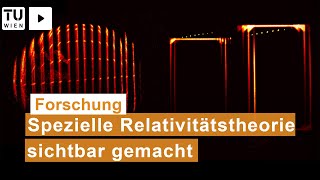 Spezielle Relativitätstheorie sichtbar gemacht