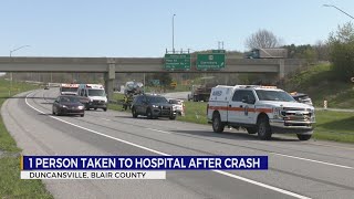 One person taken to hospital after crash in Blair County Profile