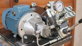 making hydraulic power unit