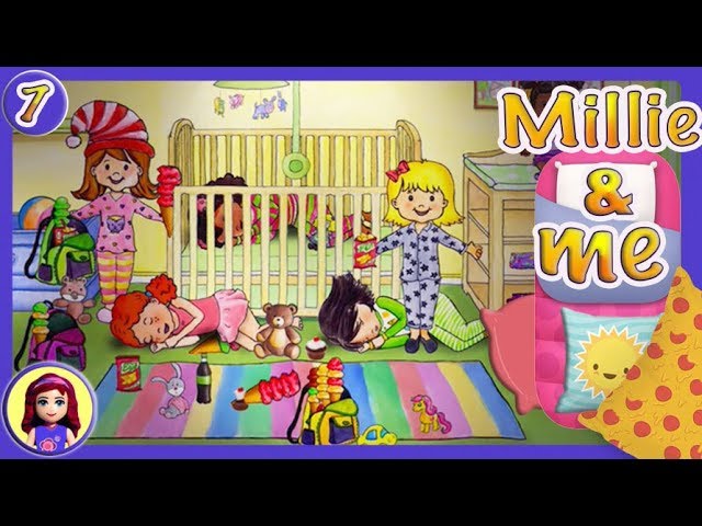 My Playhome Millie & Me Sleepover Ep 7 App Gameplay Silly Play Kids Story class=