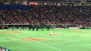 [感動！]引退セレモニー 藤村大介内野手  読売ジャイアンツファンフェスタ2017