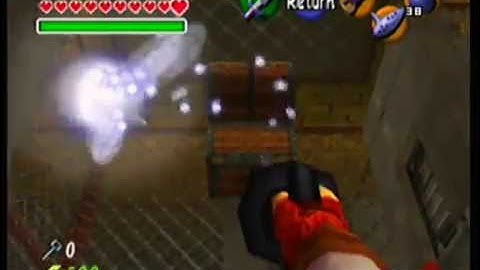 The Legend of Zelda: Ocarina of Time - Ice Arrow Early (Unbuffered Weirdshot)