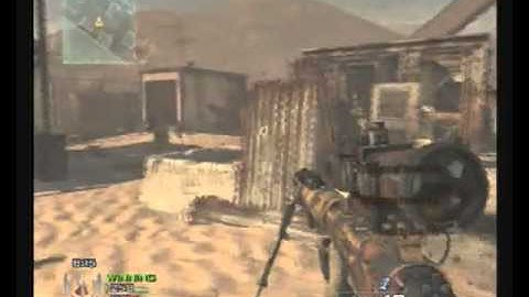 mw2 1v1 quickscoping on rust