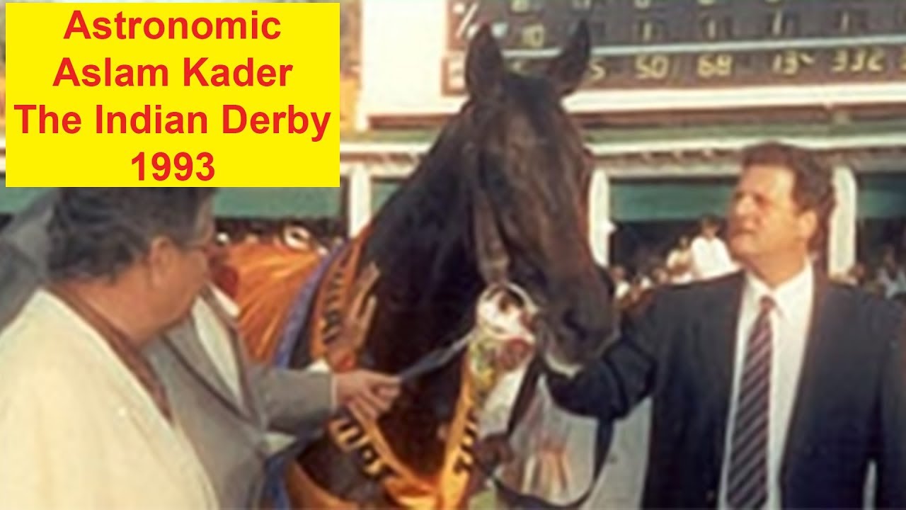 Astronomic with Aslam Kader up wins The Indian Derby 1993